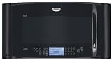 Whirlpool Gold Series GH7208XRB 2.0 cu. ft. Velos Speedcook Over-the-Range Microwave Oven with True Convection Oven & Steamer: Black