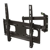 Ex-Pro® Black TV/LCD/Plasma/Flat Screen 32" to 42" - Tilt, Rotate and Swivel with fold function. (Upto 45kg).