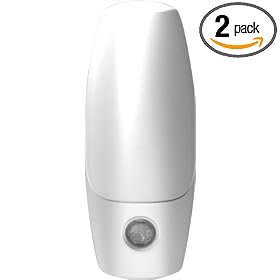 Energizer ENLPLAU2 LED Traditional Automatic Nightlights, 2 Pack