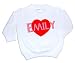 Girl's Valentine Name Sweatshirt
