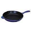Le Creuset Enameled Cast-Iron 9-Inch Skillet with Iron Handle, Cobalt Blue