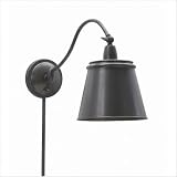 Oiled Bronze Plug-In Wall Light