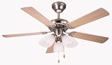 MICROMARK VIENNA 42 CEILING FAN WITH 3 LIGHT FITTING