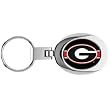 University of Georgia Domed Metal Keychain