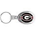 University of Georgia Domed Metal Keychain