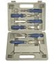 TD Industrial 7 piece Polymer Handle Wood Chisel Set with Sharpening Stone