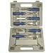 TD Industrial 7 piece Polymer Handle Wood Chisel Set with Sharpening Stone