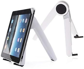 RayShop - Portable Adjustable Folding Tablet Stand Mount for iPad, iPad 2 and The new iPad (White)