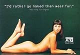 Sex Symbol Posters: christy turlington - Go Naked Than Fur Poster - 23.8'x33.5'