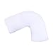 DMI Hugg-A-Pillow Hypoallergenic Bed Pillow - Contoured Neck Pillow