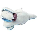 K&Atilde;&curren;the Kruse 89118 - Kissen Hase aus kontrolliert-biologischer Baumwolle, blau