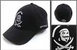 Mens Bioworld Captain Morgan Logo Fitted Hat