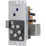 TOA T-02S Unbal. Line Input Module for Music On Hold w/Screw