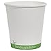 IFN Green 30-1010 Paper/PLA Hot Cup, 10 oz Capacity, 3.5" Length x 3.5" Width x 3.4" Height (Case of 1000)