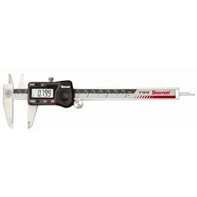 Starrett 799A-6/150 Electronic Caliper with Plastic Case, 0-to-6-Inch/0-to-150mm Range
