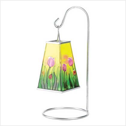 Country Tulips Votive Lantern [Kitchen]