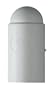 Adjusta-Post Everstone One-Light Outdoor Turtle Light, White #S33WT-PL9-WH