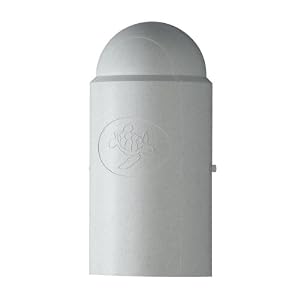 Adjusta-Post Everstone One-Light Outdoor Turtle Light, White #S33WT-PL9-WH by Adjusta-post
