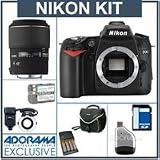 Nikon D90 Digital SLR Camera Dental Kit - Basic Version - with Sigma 105/2.8 Macro Lens, Sigma EM-140 DG Macro Flash, EN-EL3e Type Battery, AA NiMH Batteries w/Charger, 8GB SD Memory Card, Card Reader, Backpack / Shoulder Bag