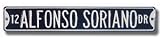 12 Alfonso Soriano Authentic Street Sign