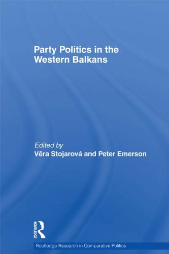 Party Politics in the Western Balkans (Routledge Research in Comparative Politics)