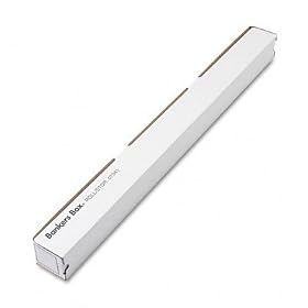 Bankers Box 07341-25 Roll Stor Square Tubes, 37l x3d x3h, 25 Tubes carton by Bankers Box