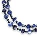 Sterling Silver Peacock Pearl MOP Necklace - 18 Inch