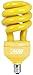 Feit BPESL13TC/BUG 13-watt Mini Twist Yellow Bug Candelabra Base 60-watt Equivalent Light