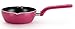 T-fal C72999 Excite Nonstick Thermo-Spot Dishwasher Safe Oven Safe PFOA Free Saucier Cookware, 0.85-Quart, Pink