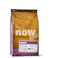 NOW! 152323 Fresh Grain Free Food for Senior Cats, 8-Pound Bag