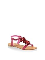 Miss Butterfly Sandalias planas (Fucsia)