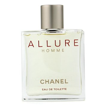 New Chanel Allure Eau De Toilette Splash 50ml/1.7oz Luxury & Elegance Simple Masculine Striking