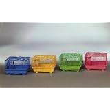 1 Story Pastel Bar Hamster Cage (4pc)