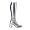 silver stretch pu