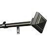 Levolor Manhattan Rod Set, Brushed Bronze, 1-Inch Diameter, 36 to 66-Inch Width