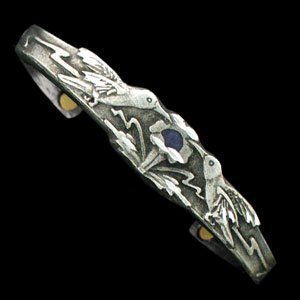 Biomagnetic Bracelets – Hummingbirds – Metal Bracelet Humming Birds