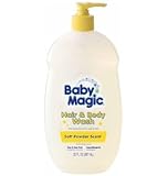 Baby Magic Soft Baby Scent, Hair and Body Wash, 30 Fluid Ounce