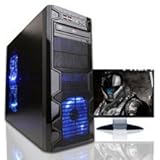 Microtel Computer&reg; TI9032 Gaming Computer with 3.4GHz Intel i7 4770 Processor, 16GB DDR3/1600, 1TB Hard Drive 7200RPM, 24X DVD-RW, Nvidia 640 GT 1GB GDDR3 Video Card, Microsoft Windows 8.1 Full Version CD - 64 bit+ WIFI