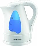 Morphy Richards Morphy richards opera ii cordless jug kettle white 1.5L capacity optional whistle on boil feature water level indicator (M/r finished goods)