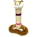 スクラッチバディキャット: 【スクラッチバディキャット】 大きなどんぐり眼の、キャット型爪とぎ。フワフワの台が、とっても気持ち良く爪をとぐだけでなく、寝転がったりできます!サイズ ・ サイズ:(約)幅32×奥行21×高さ44cm ・ 重さ:...