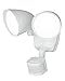 Vaxcel T0170 Tau Smart Lighting 2-Level LED Motion Sensor Security Light, White Finish