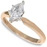 3/4ctw Certified Marquise Solitaire