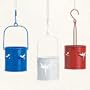 Metal Dragonfly Lantern with Battery Operated Flickering Tealight - BLUE