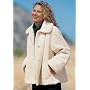 Faux Lamb's-Wool Coat