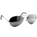 Oramics Jack Ass Brille Retro verspiegelte Pornobrille Piloten Sonnenbrille Brille 400UV