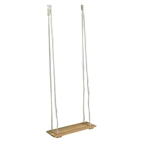 Childrens Wooden Garden Swing Seat