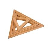 from Faringdon Collection Faringdon Beech Triangular Wooden Trivets (Model 17750718)