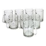 KMOPC36081BB - Clear Glass Coffee Mugs