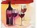 Magic Slice Cheeky Claret Cutting Board Set 2-pc.