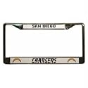 San Diego Chargers Chrome License Plate Frame(New Logo)